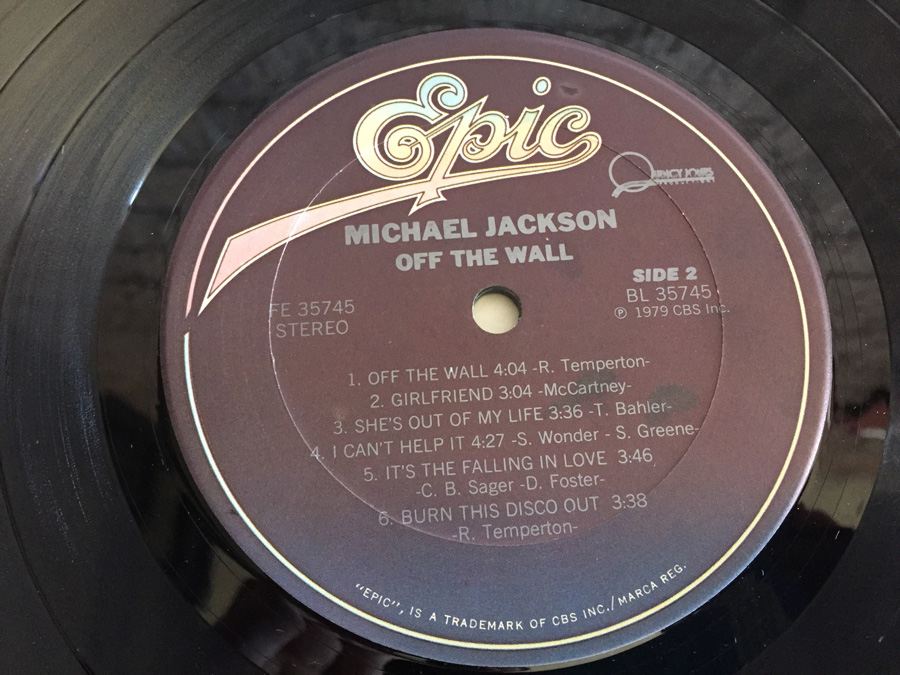 Michael Jackson ‎- Off The Wall - Epic ‎- FE 35745 [Photo 8]