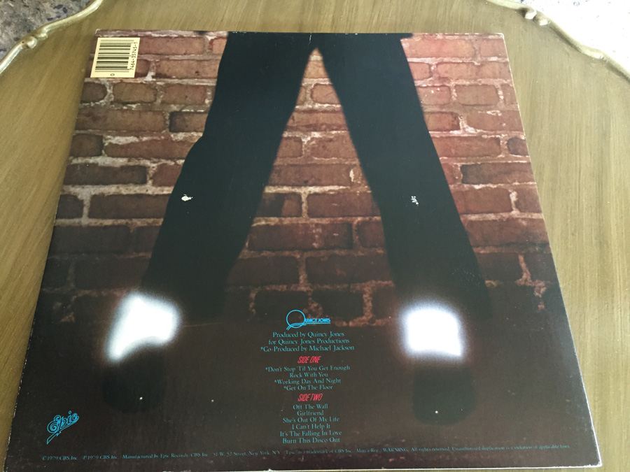 Michael Jackson ‎- Off The Wall - Epic ‎- FE 35745 [Photo 2]