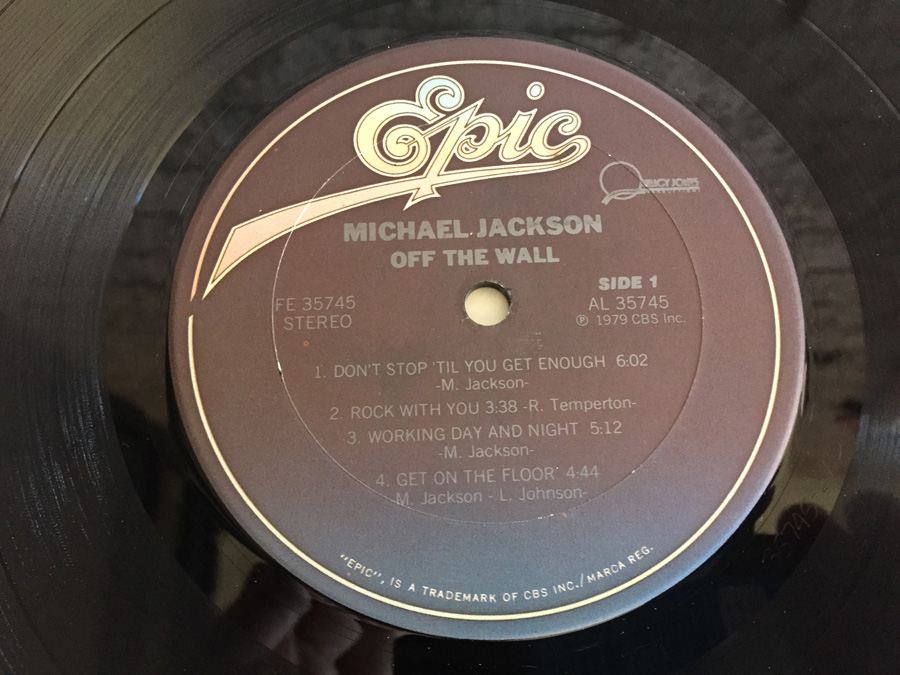 Michael Jackson ‎- Off The Wall - Epic ‎- FE 35745 [Photo 6]