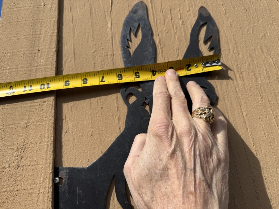 Just Added - Metal Peeping Donkey Wall Art Piece 18'H x 12'W [Photo 3]