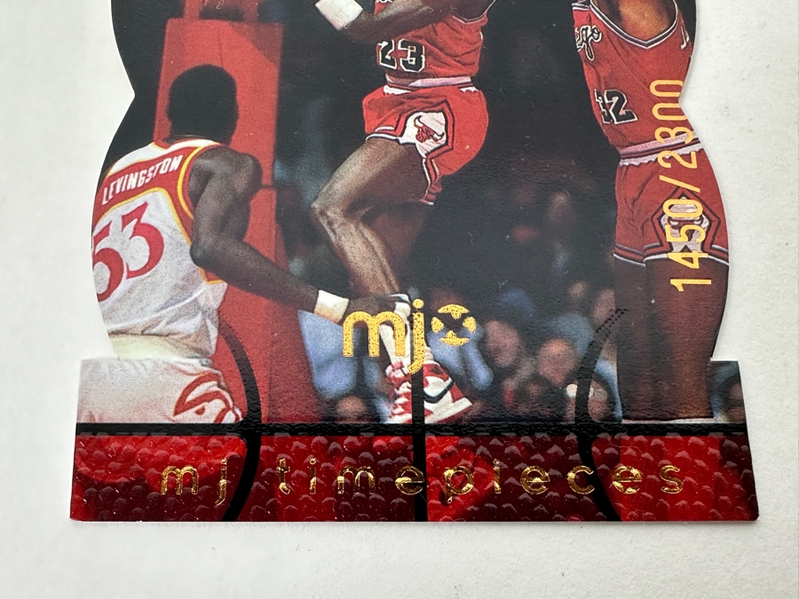 1998 Upper Deck MJx MJ Timepieces Michael Jordan Basketball Card #4 Limited Edition 1,450 Of 2,300 [Photo 4]
