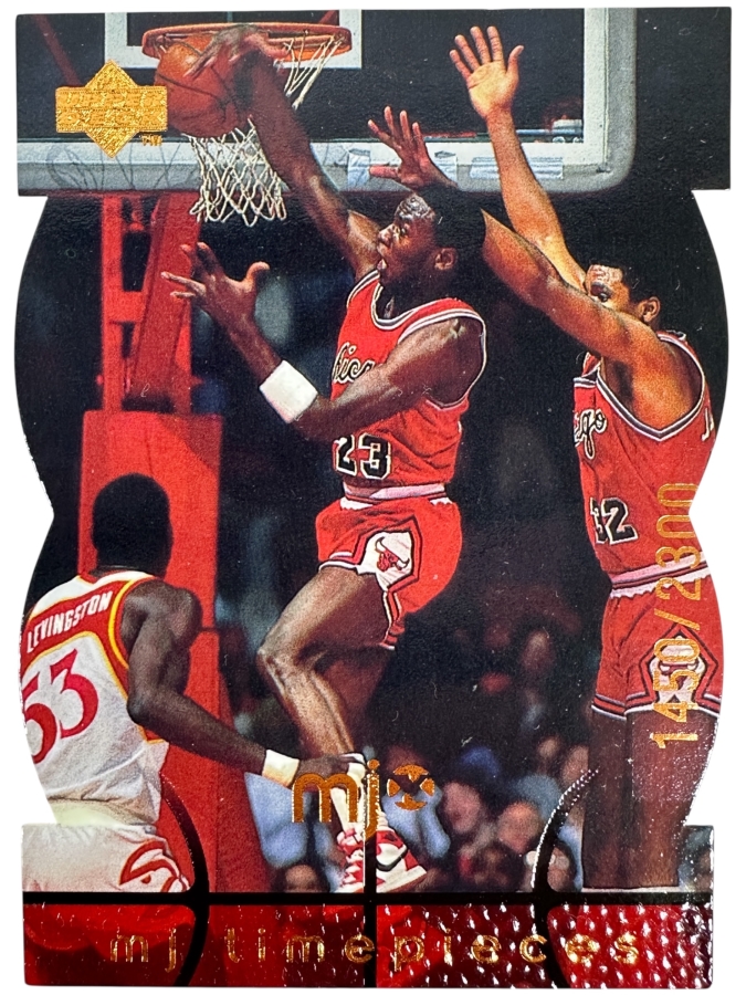 1998 Upper Deck MJx MJ Timepieces Michael Jordan Basketball Card #4 Limited Edition 1,450 Of 2,300