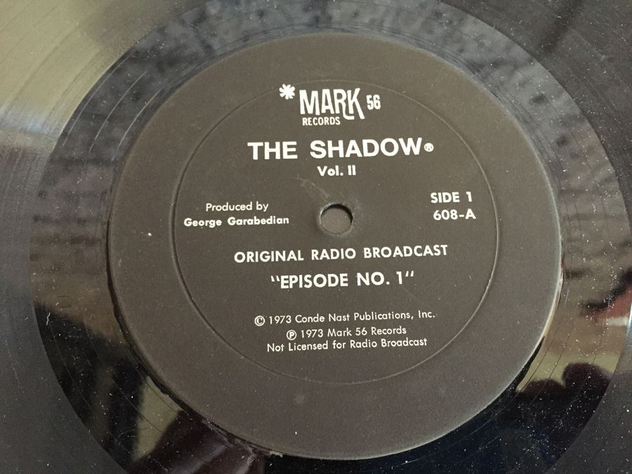 The Shadow (Original Radio Broadcasts Vol. 2) - Mark56 Records ‎- 608 [Photo 5]