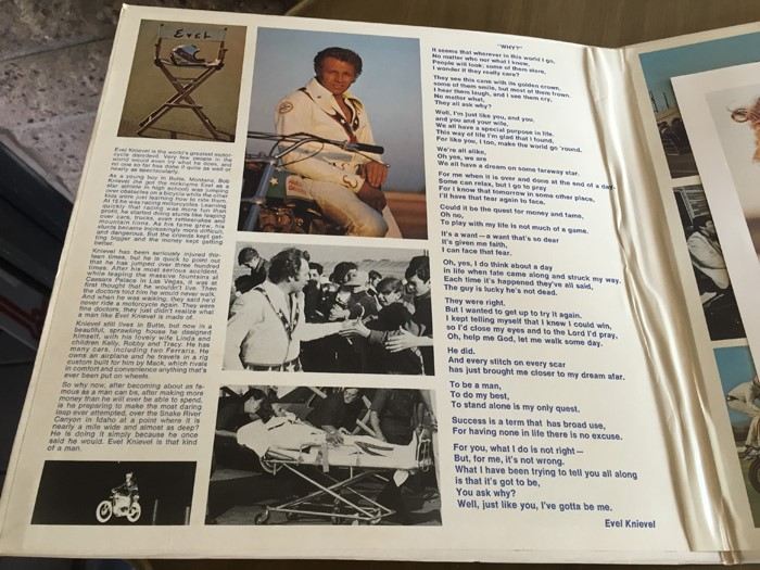 Evel Knievel ‎- Evel Knievel - Amherst Records ‎- AMH-1001 [Photo 3]