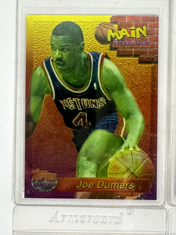 1993-94 Topps Main Attraction Finest Set Including Clyde Drexler, Mitch Richmond,  Joe Dumars, Doug Christie, Shawn Bradley and Steve Smith  
 [Photo 6]