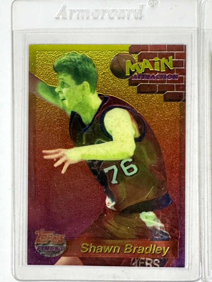 1993-94 Topps Main Attraction Finest Set Including Clyde Drexler, Mitch Richmond,  Joe Dumars, Doug Christie, Shawn Bradley and Steve Smith  
 [Photo 7]
