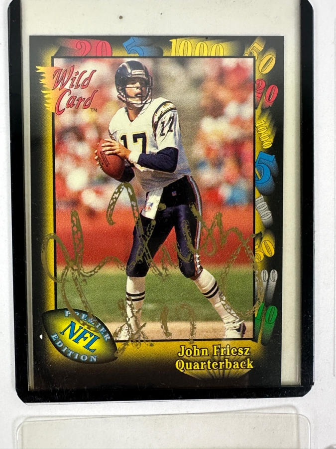 (8) Vintage SIGNED Football Cards From The Late 1990s and early 2000s [Photo 2]