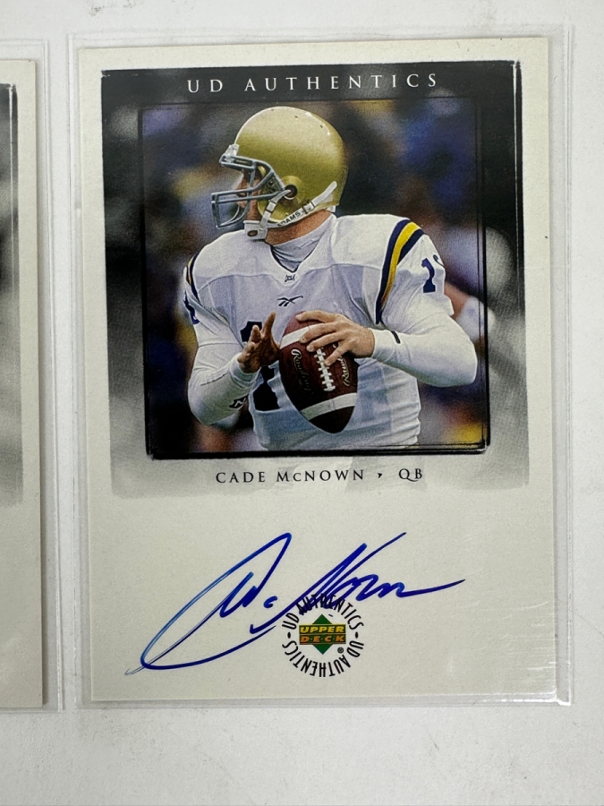 (8) Vintage SIGNED Football Cards From The Late 1990s and early 2000s [Photo 5]