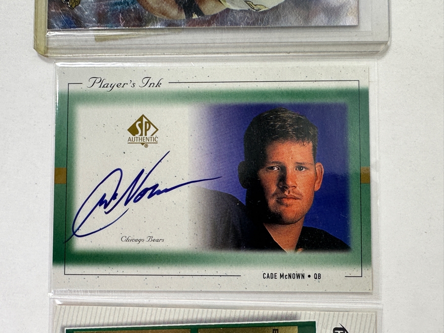 (8) Vintage SIGNED Football Cards From The Late 1990s and early 2000s [Photo 9]