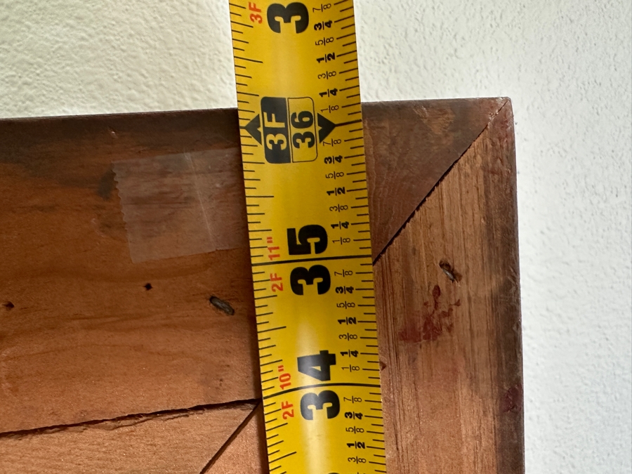 'The General' Dog Original Artwork On Canvas 20' x 24' Framed: 32' x 36' [Photo 13]