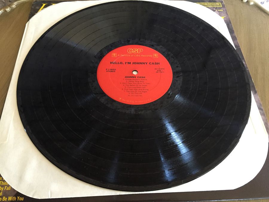 Johnny Cash ‎- Hello, I'm Johnny Cash - Columbia Special Products ‎- P 13832 [Photo 3]