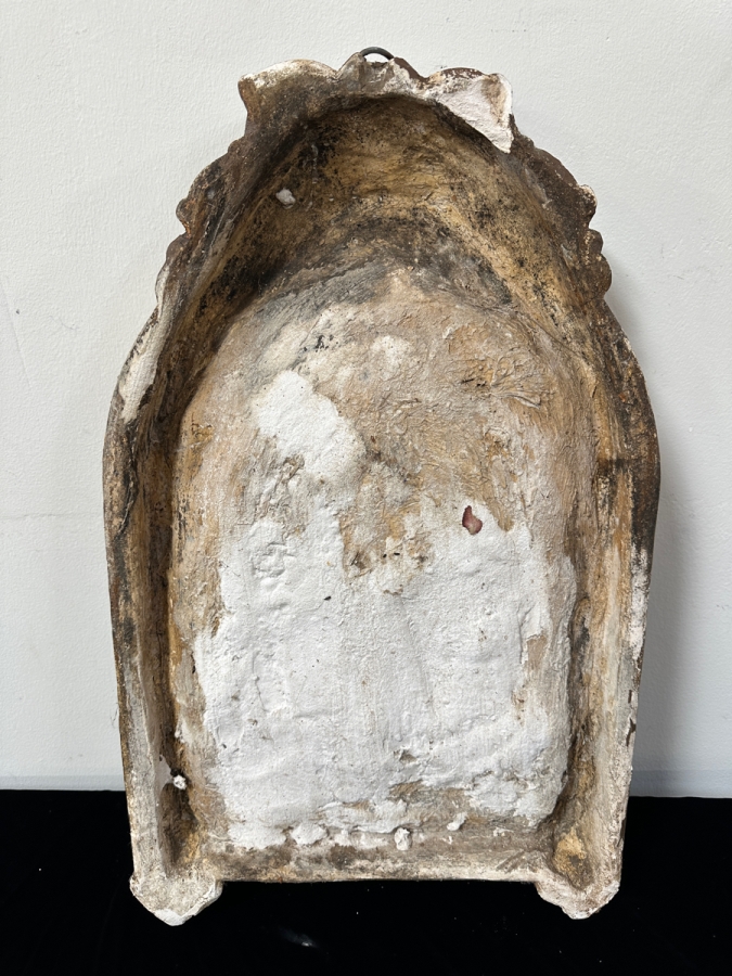 Vintage Plaster Relief Plaque Depicting A Scene From The Passion Of Christ 16'W x 3'D x 24'H [Photo 7]