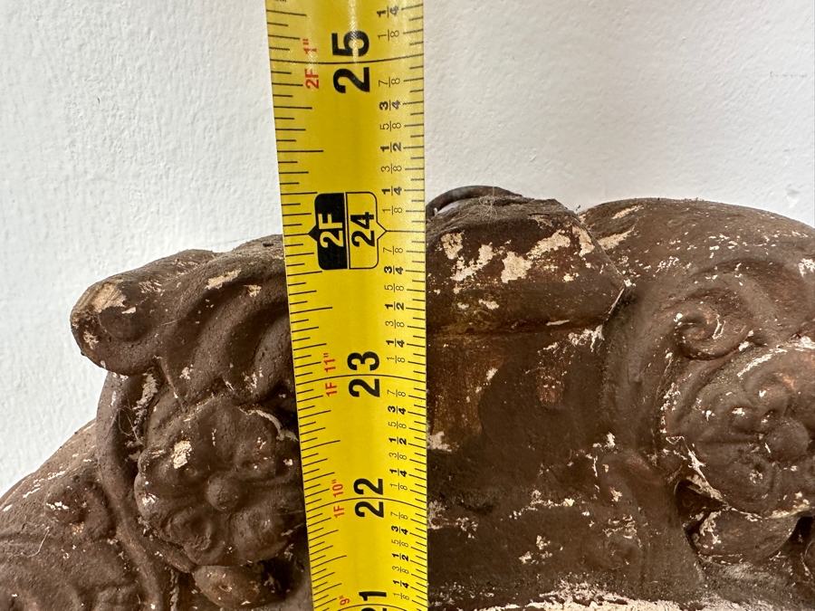 Vintage Plaster Relief Plaque Depicting A Scene From The Passion Of Christ 16'W x 3'D x 24'H [Photo 10]