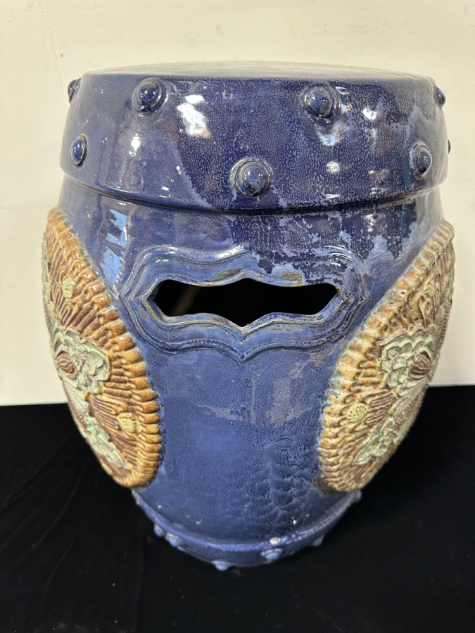 Ceramic Garden Stool 12'W x 17'H [Photo 3]