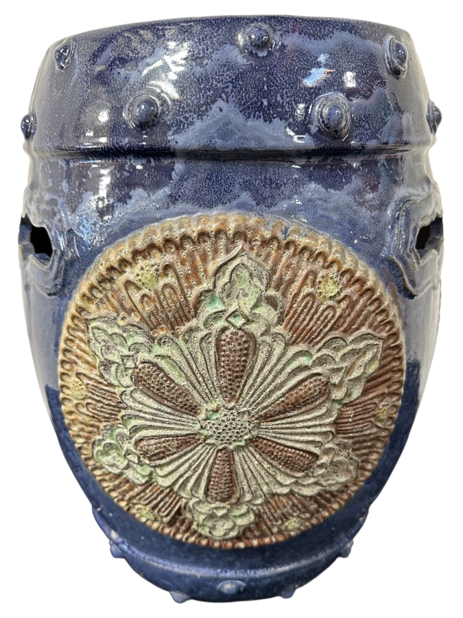 Ceramic Garden Stool 12'W x 17'H