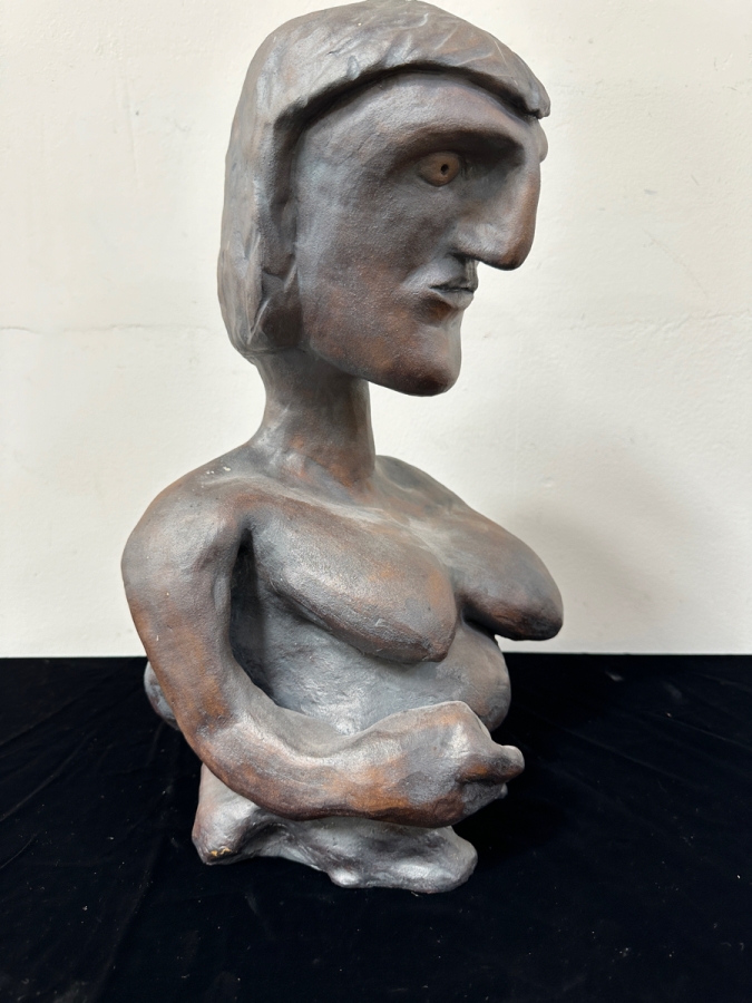 Abstract Ceramic Sculpture Artist Unknown 17.5'H [Photo 2]