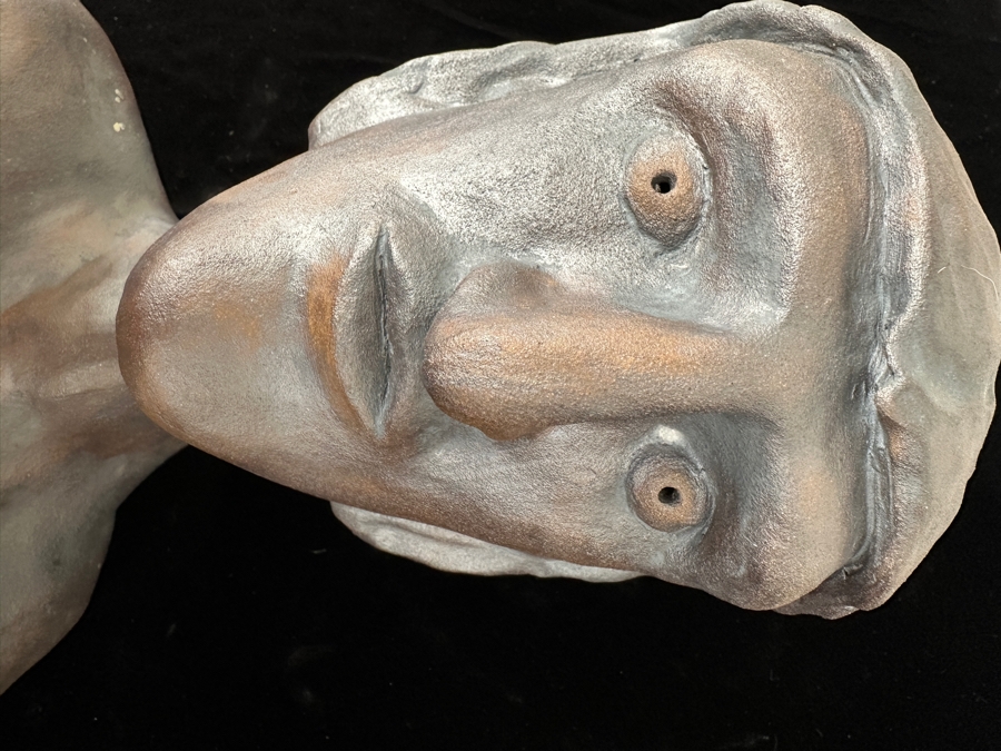 Abstract Ceramic Sculpture Artist Unknown 17.5'H [Photo 5]