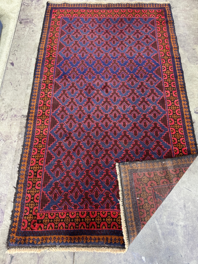 Hand Knotted Wool Persian Area Rug 43' X 74' [Photo 3]