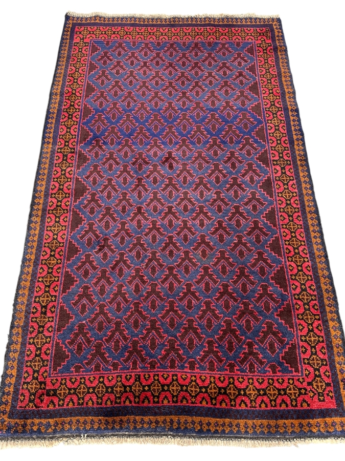 Hand Knotted Wool Persian Area Rug 43' X 74'