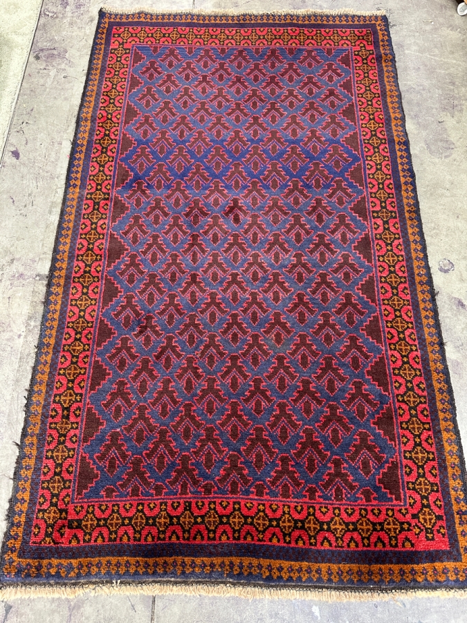 Hand Knotted Wool Persian Area Rug 43' X 74' [Photo 2]