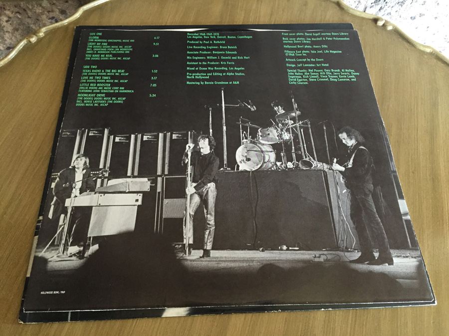 Doors, The ‎- Alive, She Cried - Elektra ‎- 9 60269-1 [Photo 3]