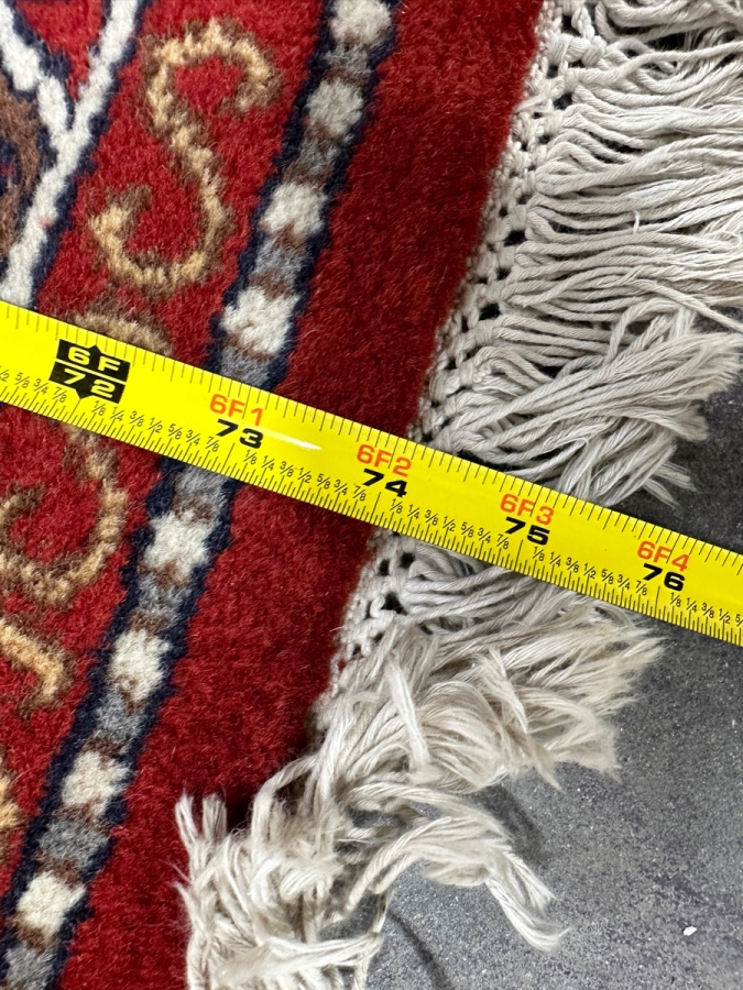 Hand Knotted Wool Area Rug Made In India 48' X 75' [Photo 6]