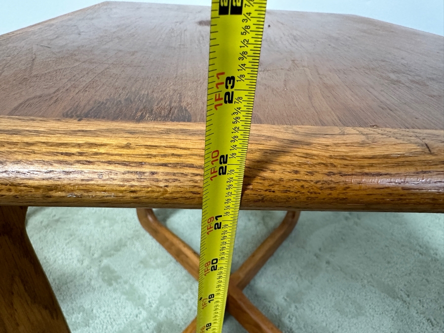 Pair Of Mid-Century Modern Lane Furniture 'Perception' Collection Side Tables 27'W x 22'D x 22.5'H
 [Photo 9]