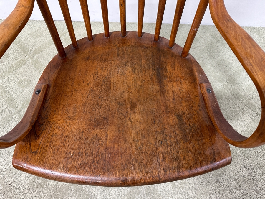 Antique Arts and Crafts Stick Back Arm Chair 24'W x 18.5'D x 48'H [Photo 7]