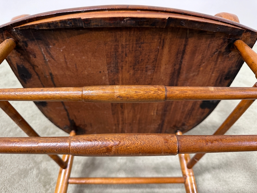 Antique Arts and Crafts Stick Back Arm Chair 24'W x 18.5'D x 48'H [Photo 6]