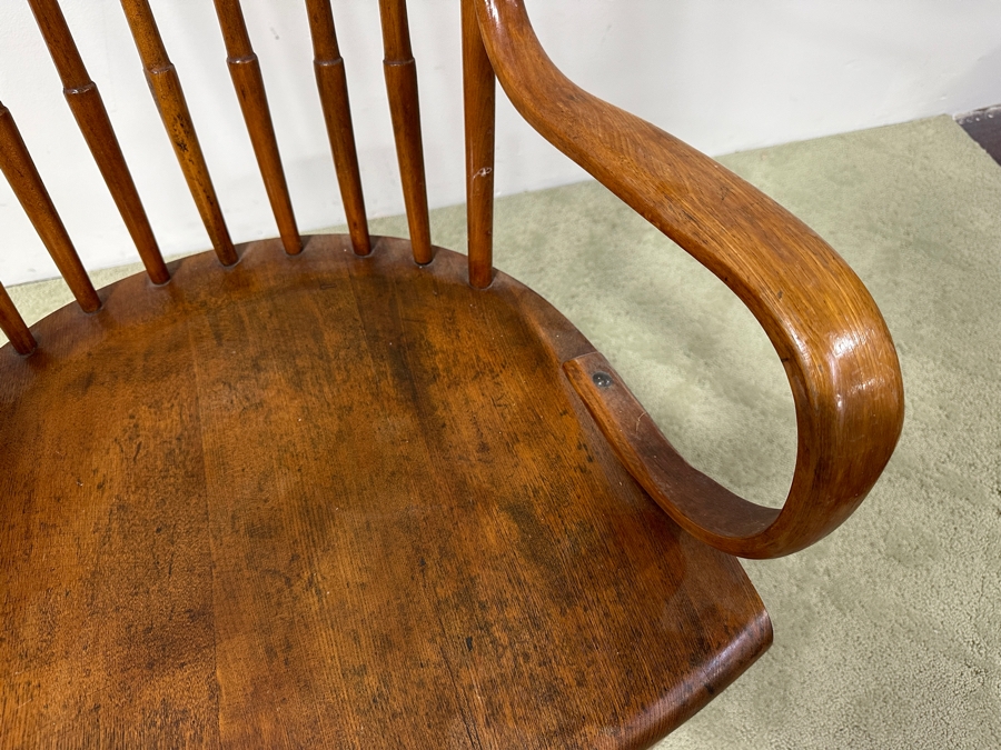 Antique Arts and Crafts Stick Back Arm Chair 24'W x 18.5'D x 48'H [Photo 8]