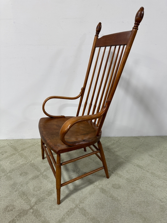 Antique Arts and Crafts Stick Back Arm Chair 24'W x 18.5'D x 48'H [Photo 4]
