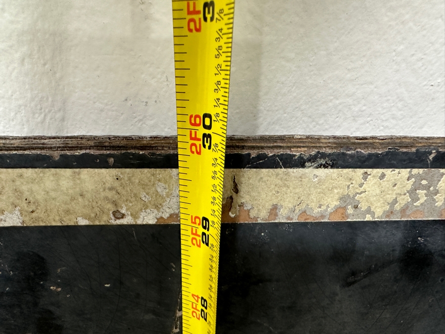 Vintage Wooden 25 MPH Speed Limit Sign 24'W x 30'H [Photo 5]