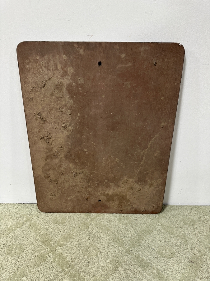 Vintage Wooden 25 MPH Speed Limit Sign 24'W x 30'H [Photo 3]