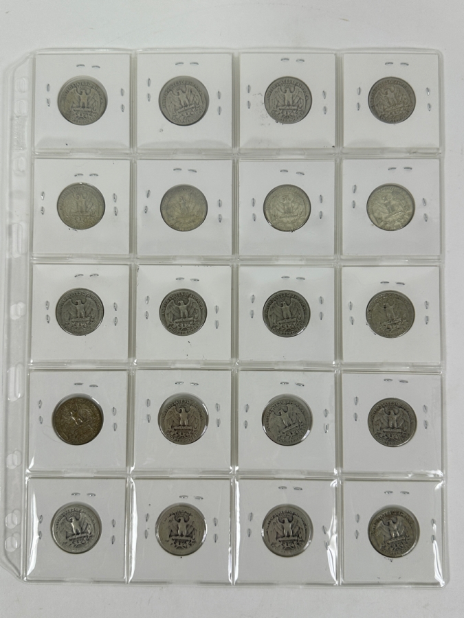 (20) Silver Washington Quarters From 1934-1964 - See Photos For Details [Photo 8]