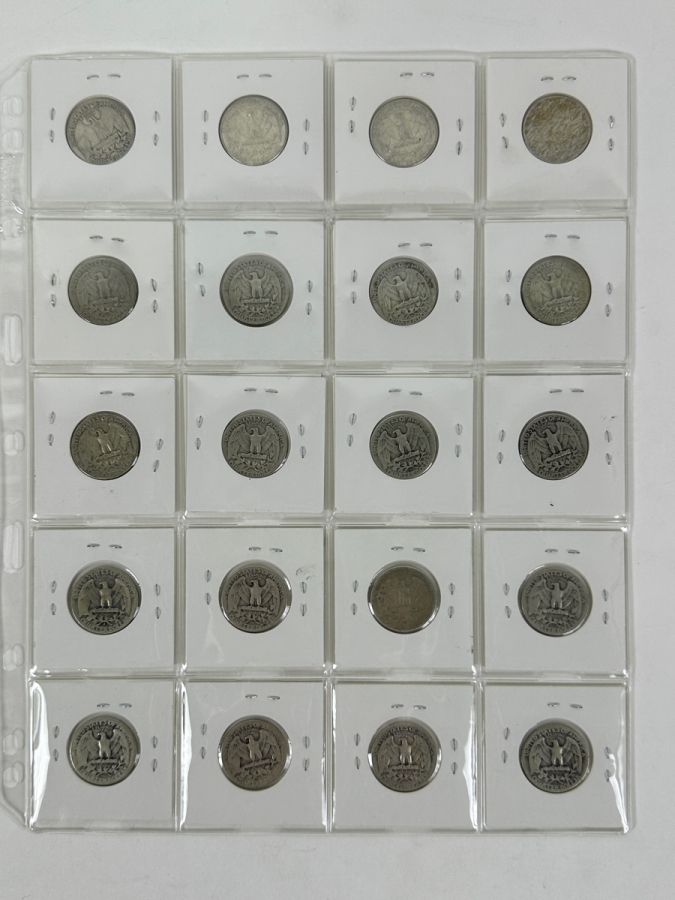 (20) Silver Washington Quarters From 1936-1964 - See Photos For Details [Photo 8]