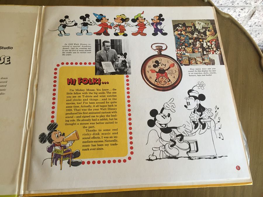 Mickey Mouse 'This Is My Life' - Disneyland ‎- ST-3805 [Photo 4]