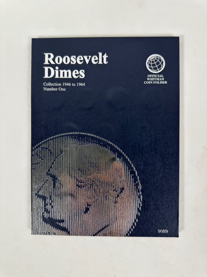Collection Of (39) Silver Roosevelt Dimes From 1946-1964 In Whitman Coin Folder - See Photos [Photo 10]