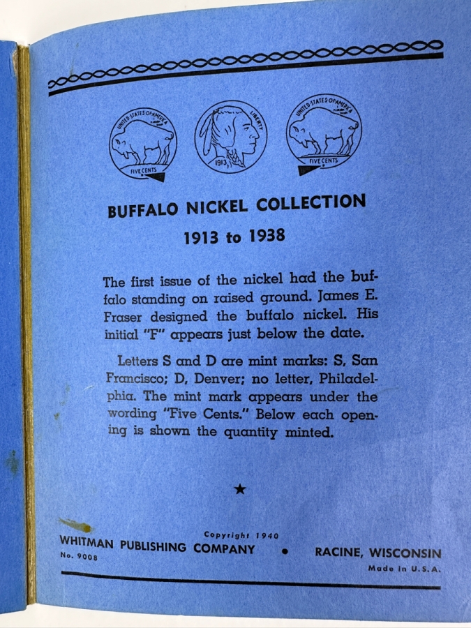 Complete Collection Of (64) Buffalo Nickels From 1913 To 1938 [Photo 8]