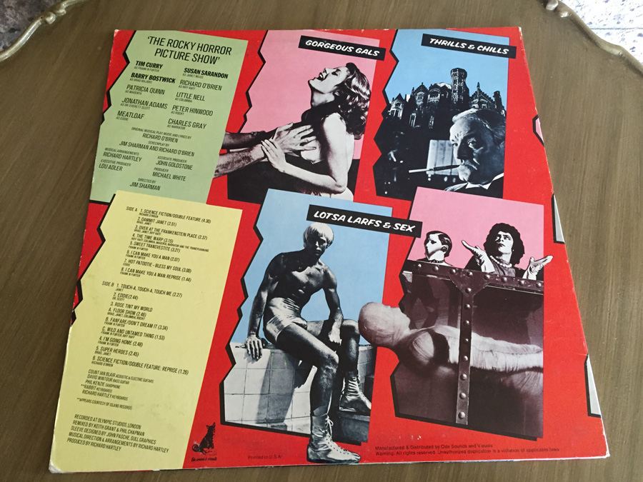 Rocky Horror Picture Show, The ‎- The Rocky Horror Picture Show - Ode Records - SP-77031 [Photo 2]