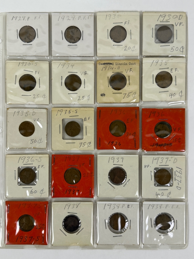 Huge Book of Various Lincoln Wheat Pennies - See Photos For Details [Photo 4]