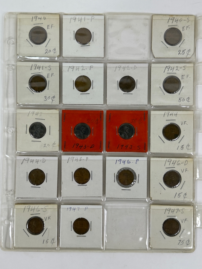 Huge Book of Various Lincoln Wheat Pennies - See Photos For Details [Photo 7]