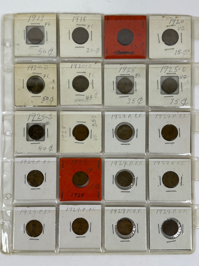 Huge Book of Various Lincoln Wheat Pennies - See Photos For Details [Photo 3]