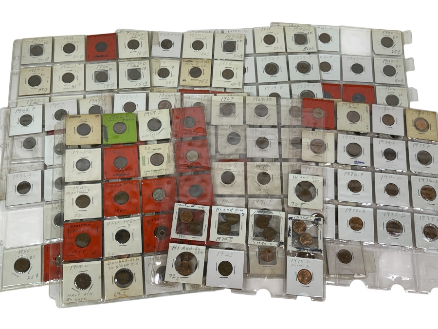 Huge Book of Various Lincoln Wheat Pennies - See Photos For Details