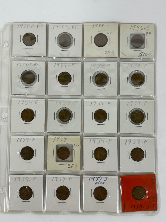 Huge Book of Various Lincoln Wheat Pennies - See Photos For Details [Photo 5]