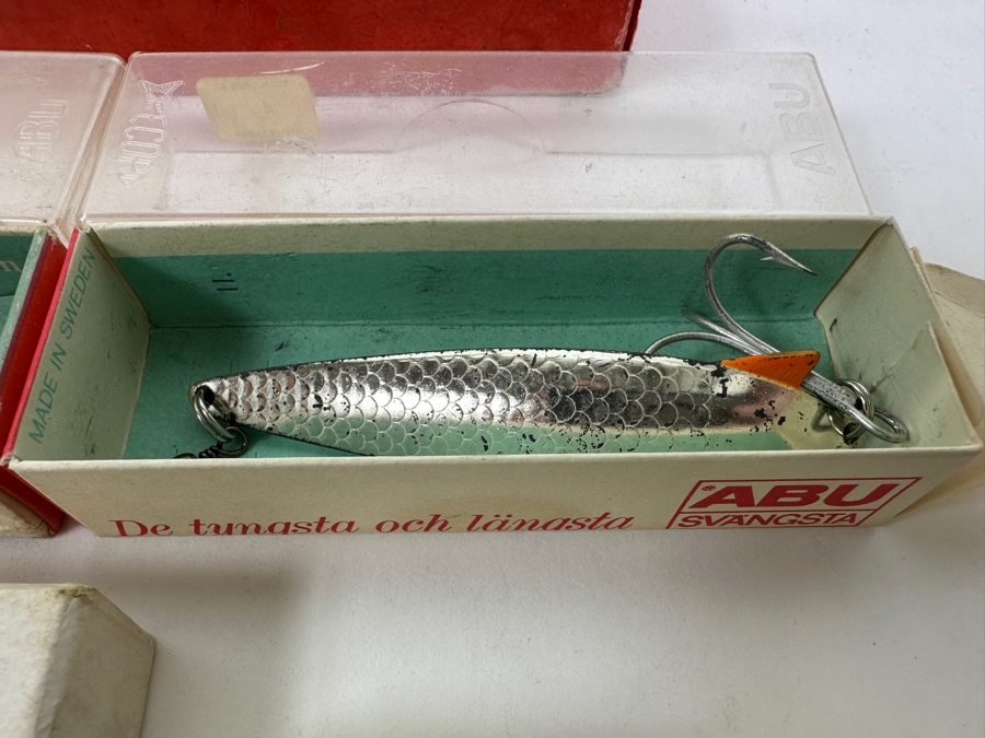 Vintage Collection Of Fishing Lures And Tackle Including Forrest & Sons, ABU Svangsta and L&S Bass Master - Some With Original Boxes [Photo 3]