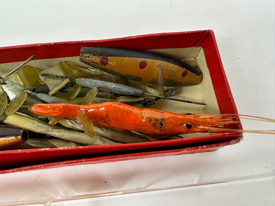 Vintage Collection Of Fishing Lures And Tackle Including Forrest & Sons, ABU Svangsta and L&S Bass Master - Some With Original Boxes [Photo 7]