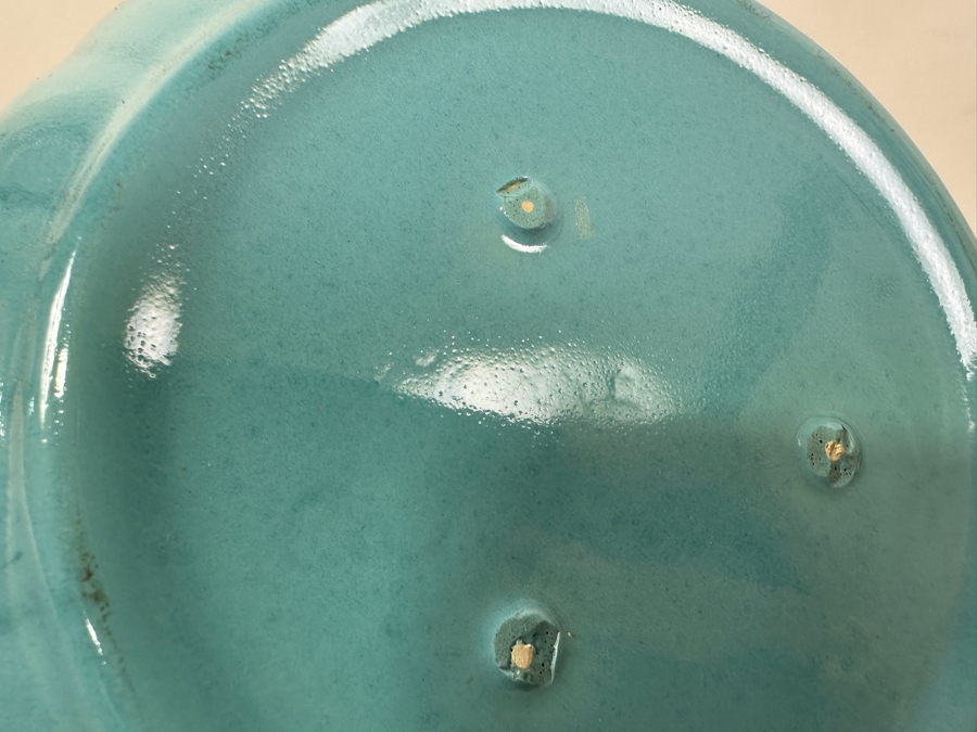 1930s Padre Pottery California, USA Scalloped-Edge Bowl 7'W x 2.75'H [Photo 6]