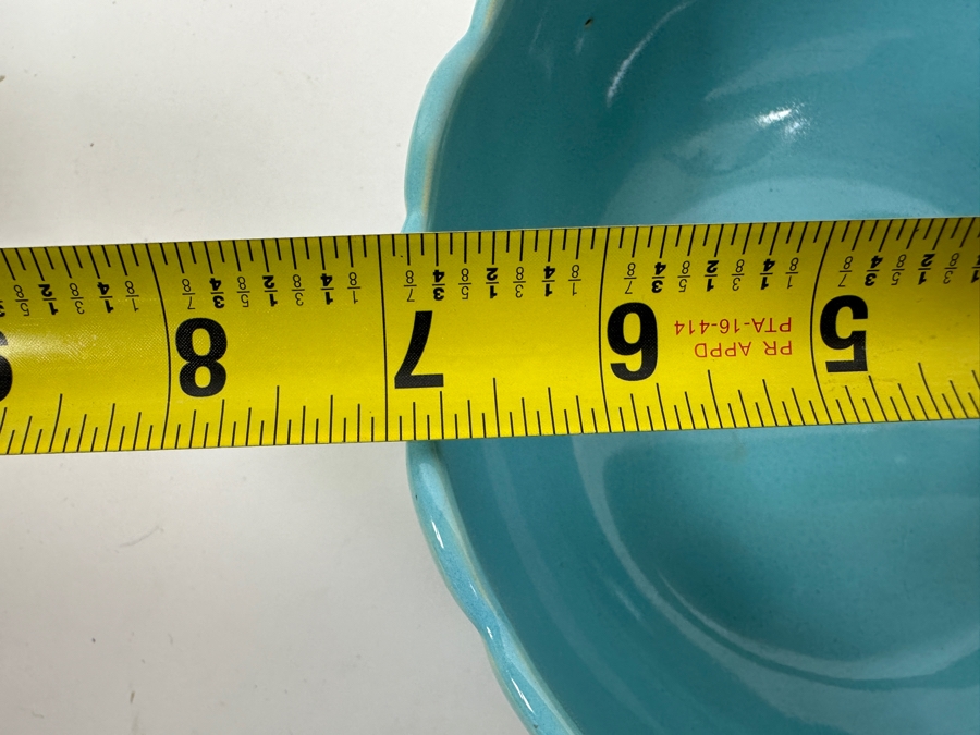 1930s Padre Pottery California, USA Scalloped-Edge Bowl 7'W x 2.75'H [Photo 7]