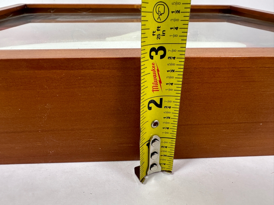 Antique/Vintage Wooden Fishing Lures And Tackle Displayed In Wooden Shadow Box 15'W x 12'H x 3'D [Photo 14]