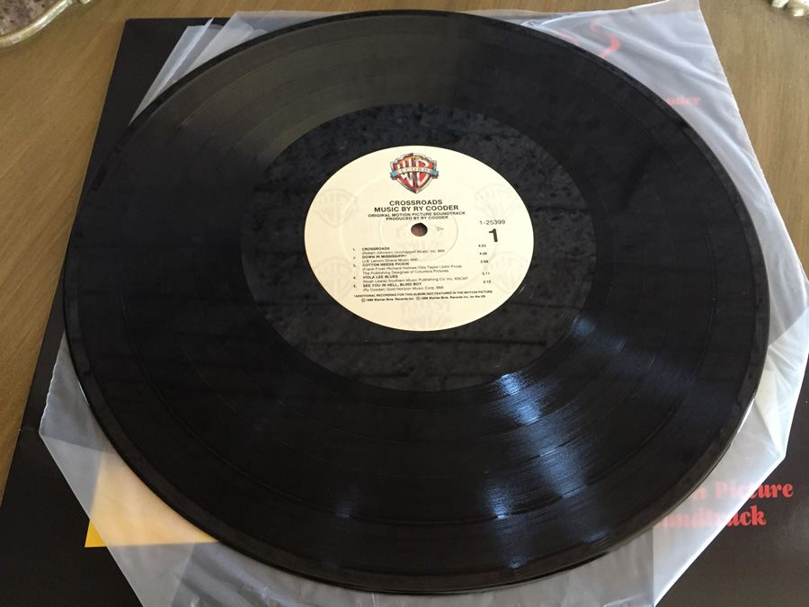 Ry Cooder ‎- Crossroads - Original Motion Picture Soundtrack - Warner Bros. Records ‎- 1 - 25399 [Photo 3]